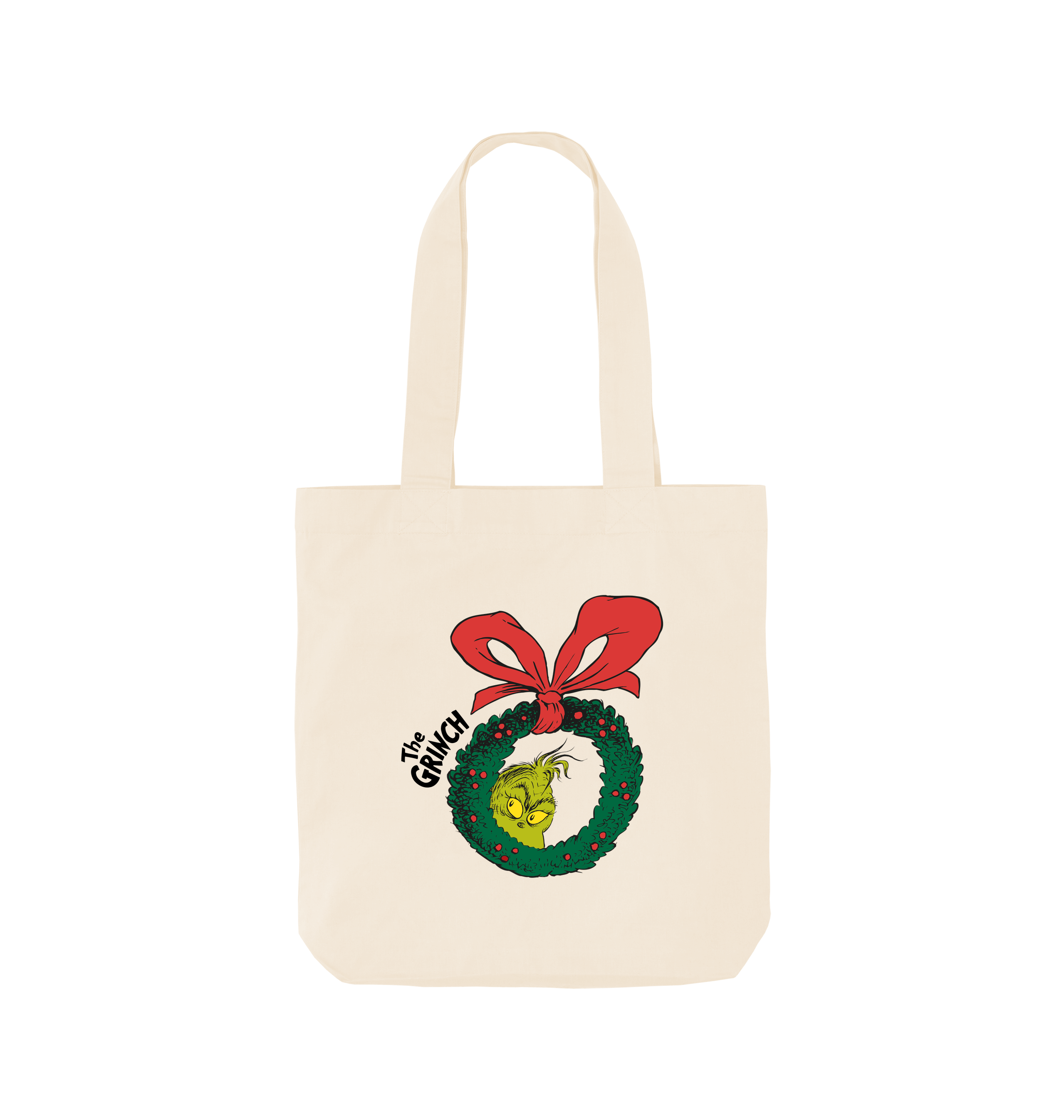 Natural Printed Bag Front