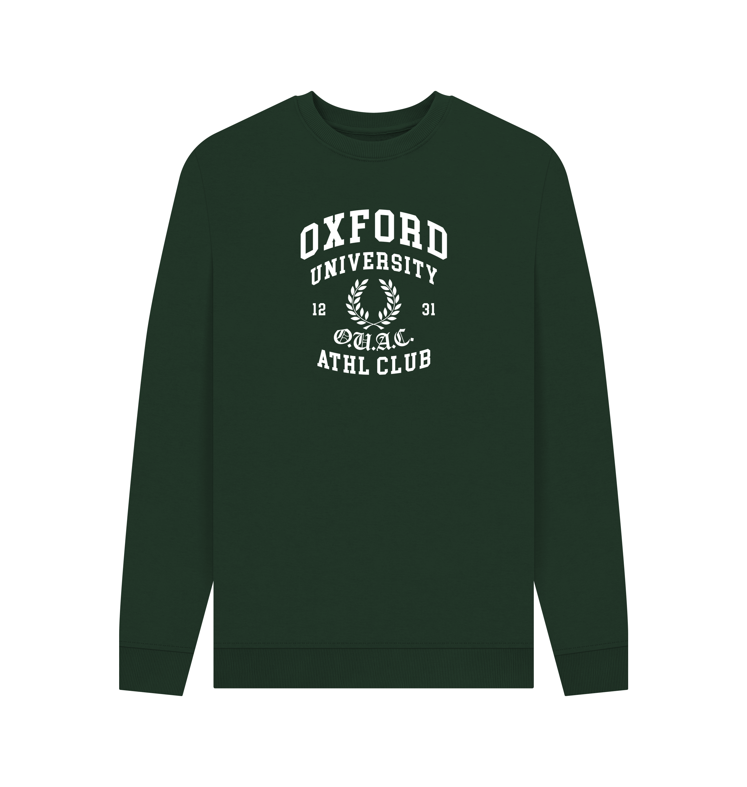 Evergreen Printed Sweater Front