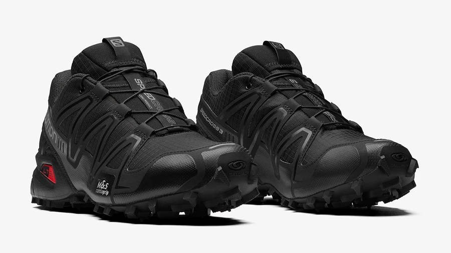 SALOMON Speedcross 3 Men's Trainers UK 7 Black