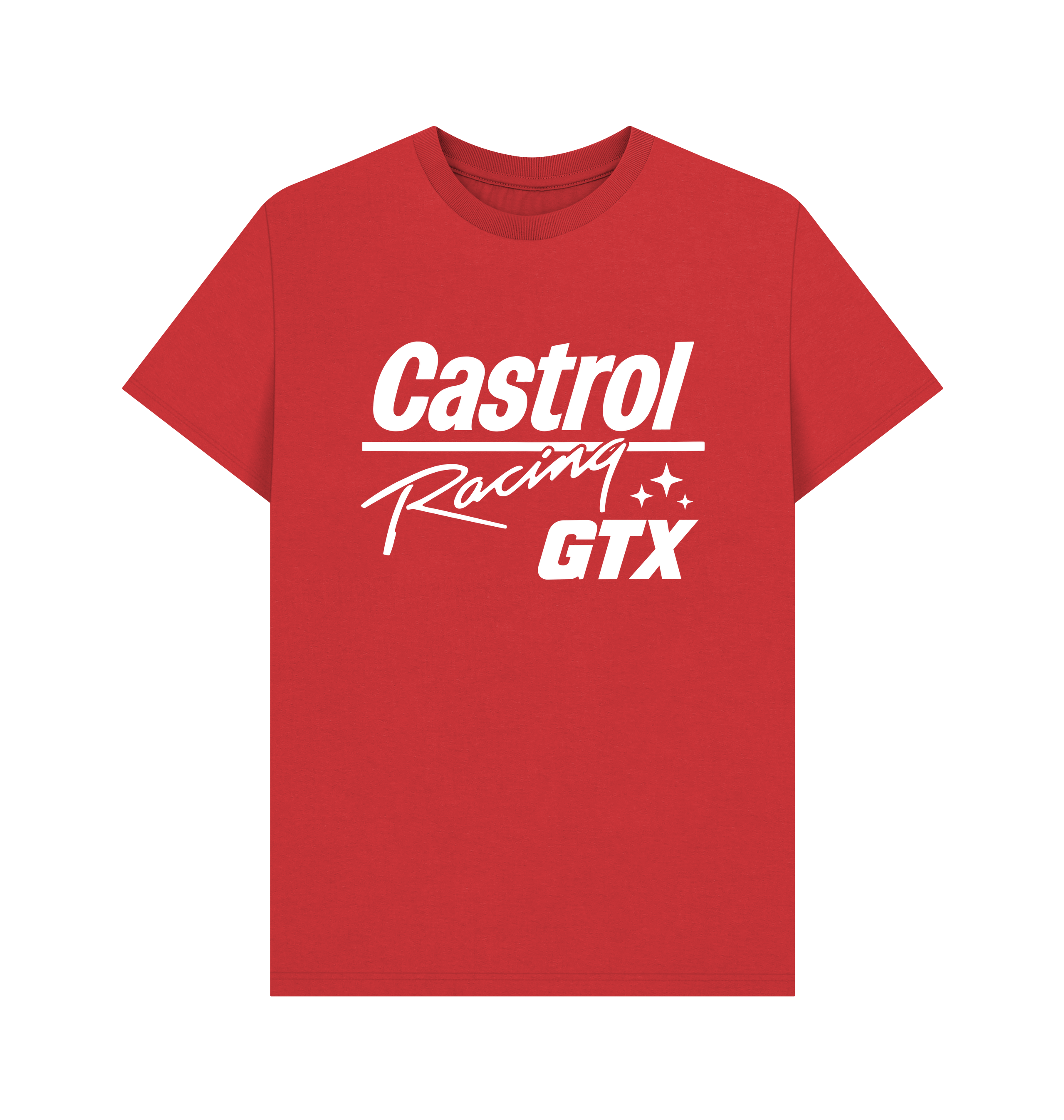 Red Printed T-shirt Front