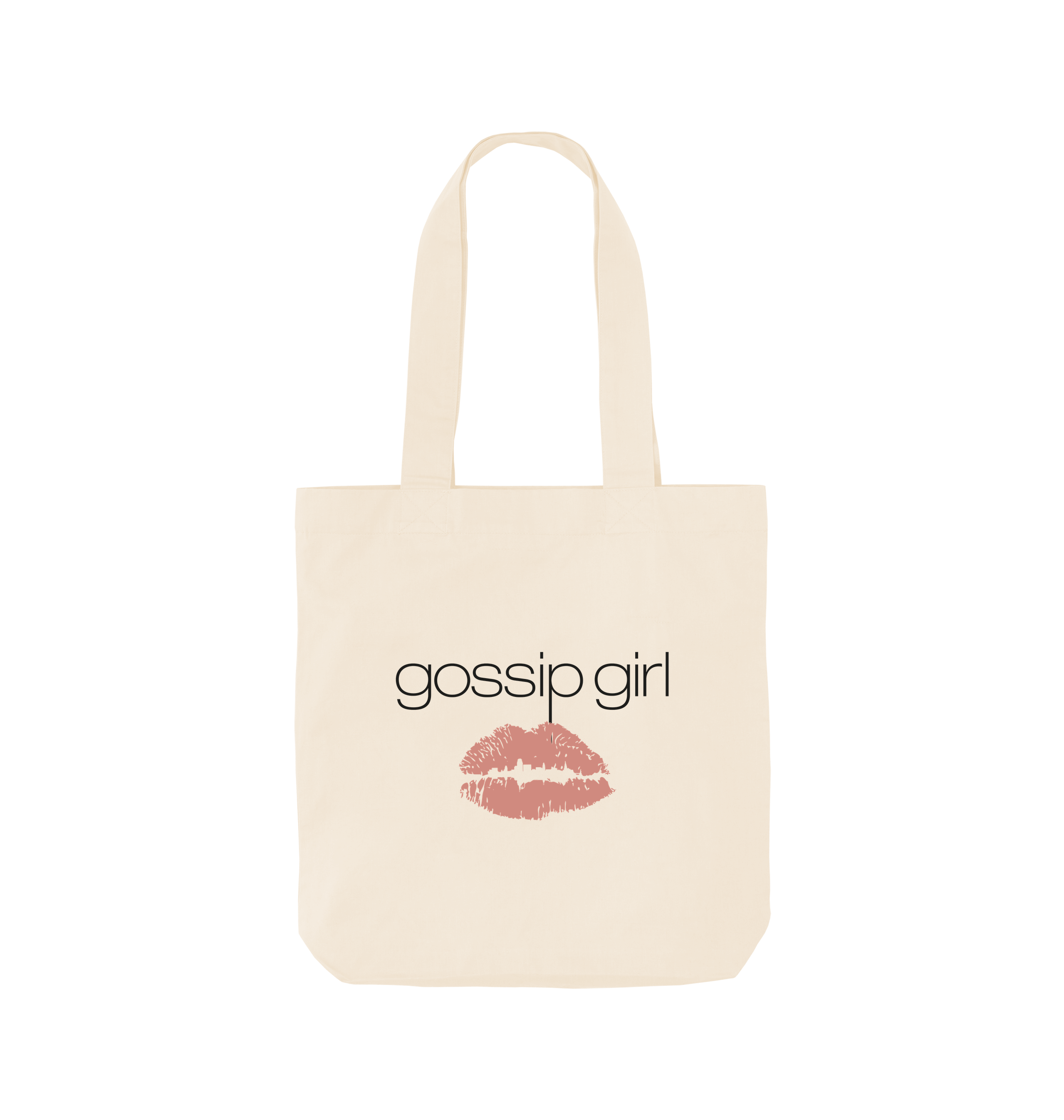 Natural Printed Bag Front