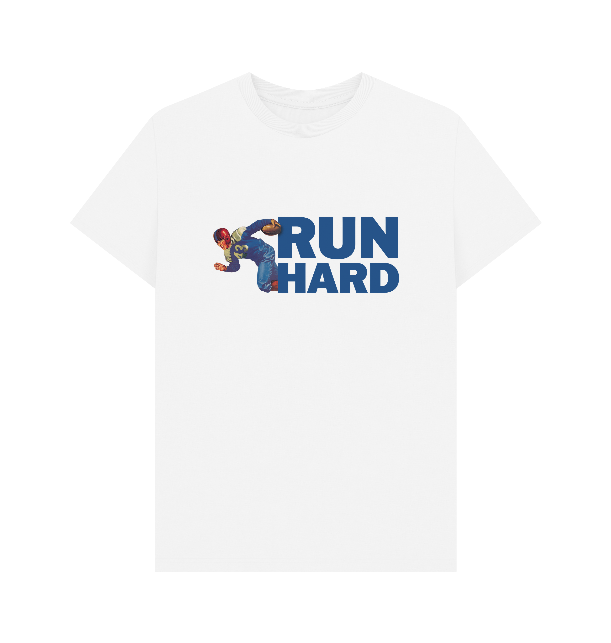 White Printed T-shirt Front