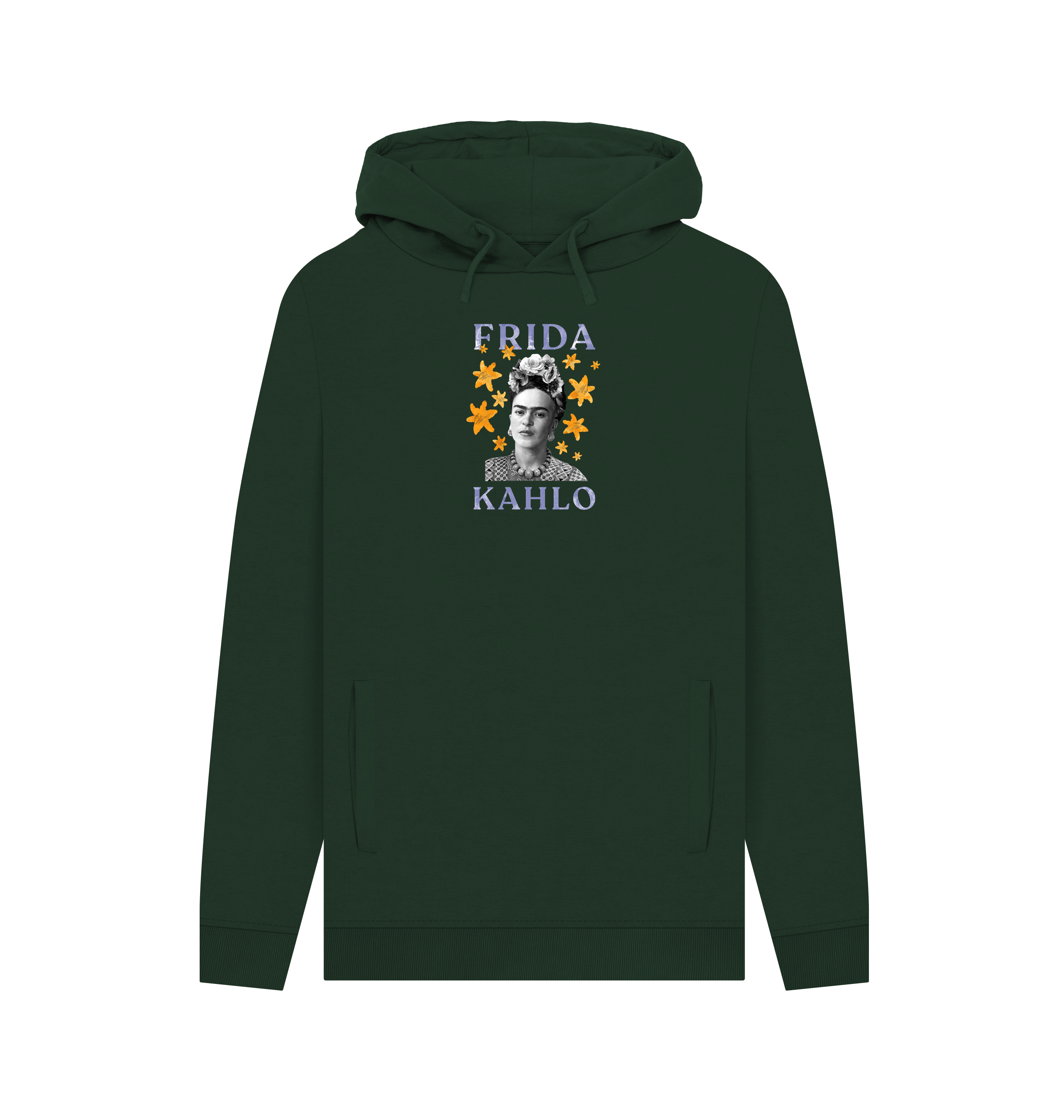 Evergreen Printed Hoody Front
