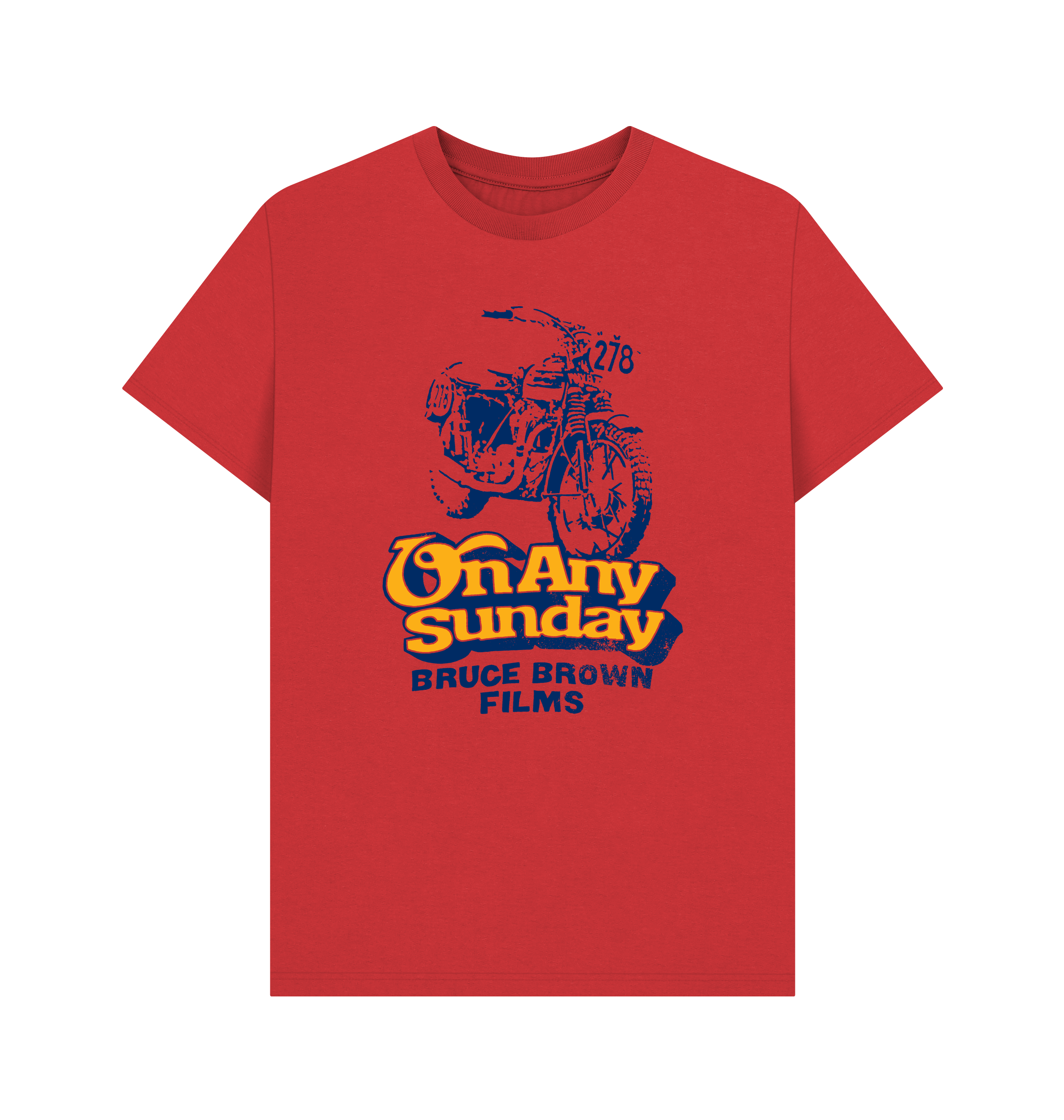 Red Printed T-shirt Front
