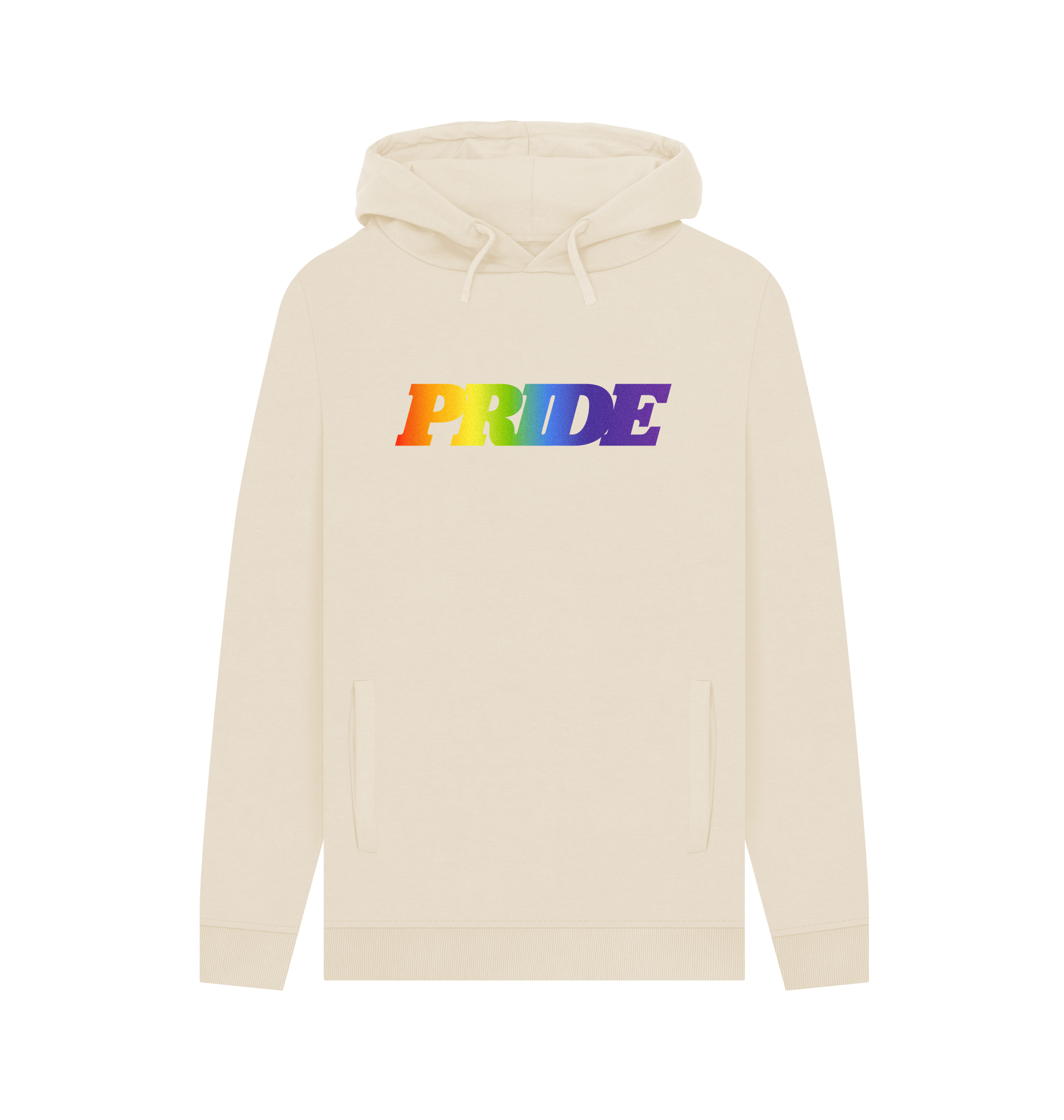 Oat Printed Hoody Front