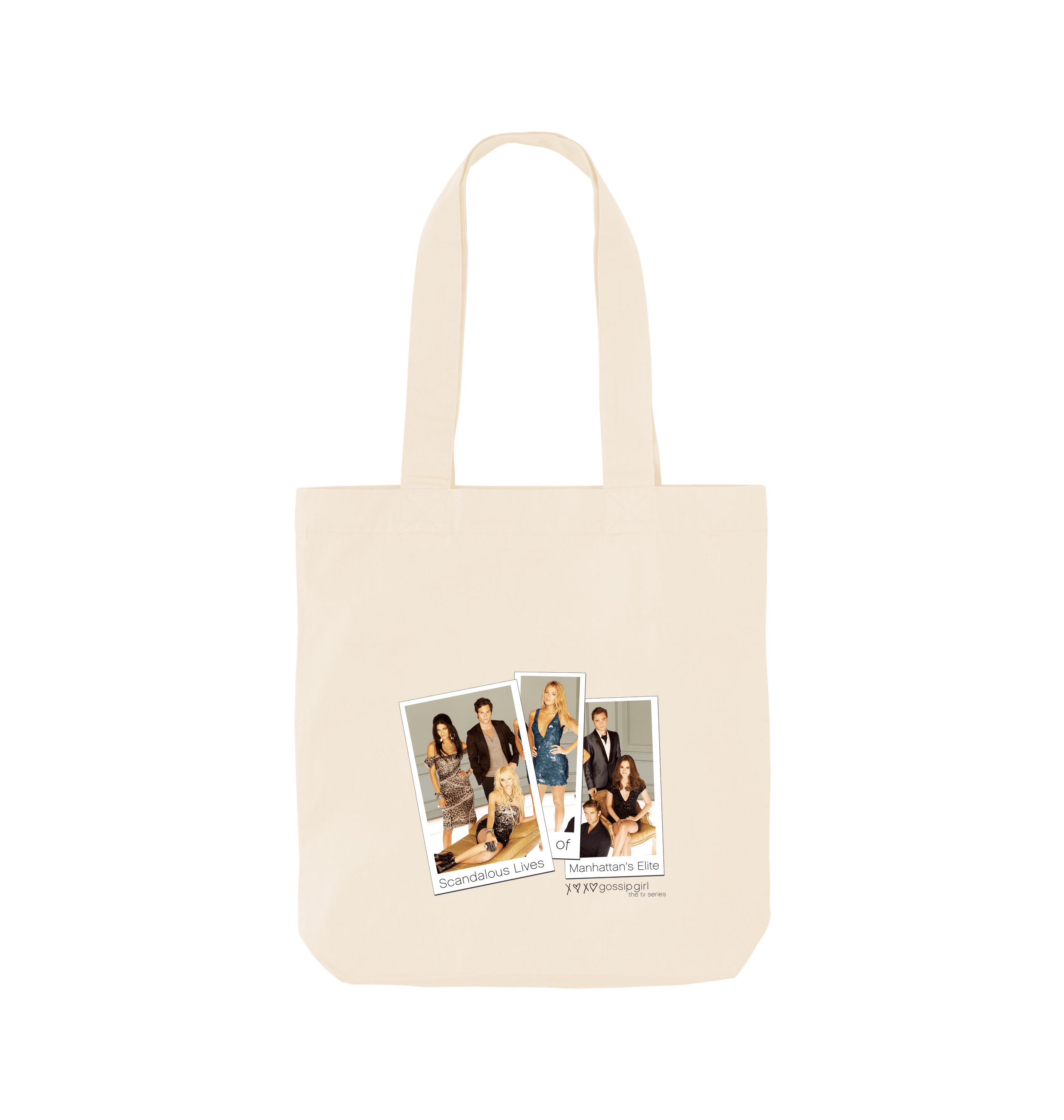 Natural Printed Bag Front