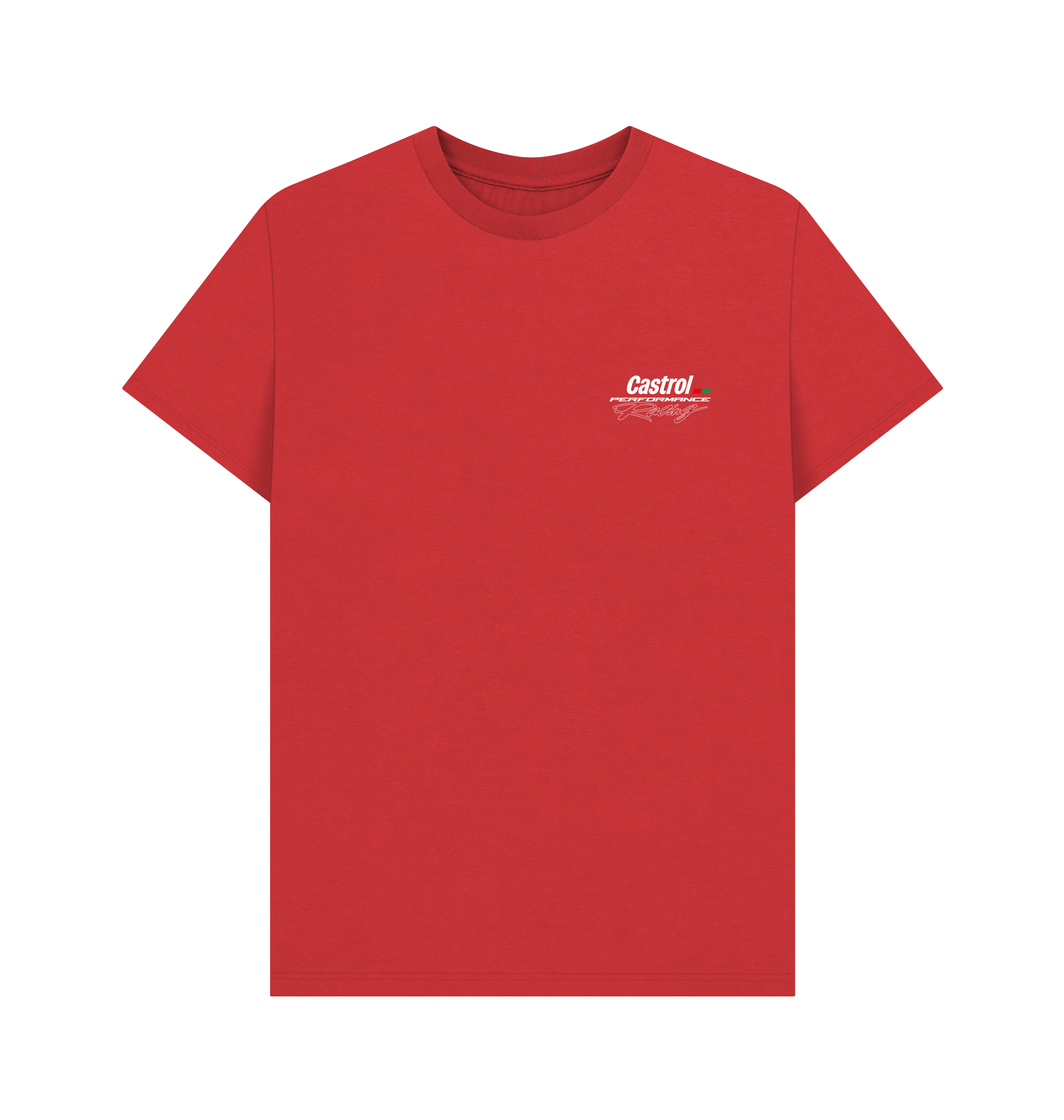 Red Printed T-shirt Front