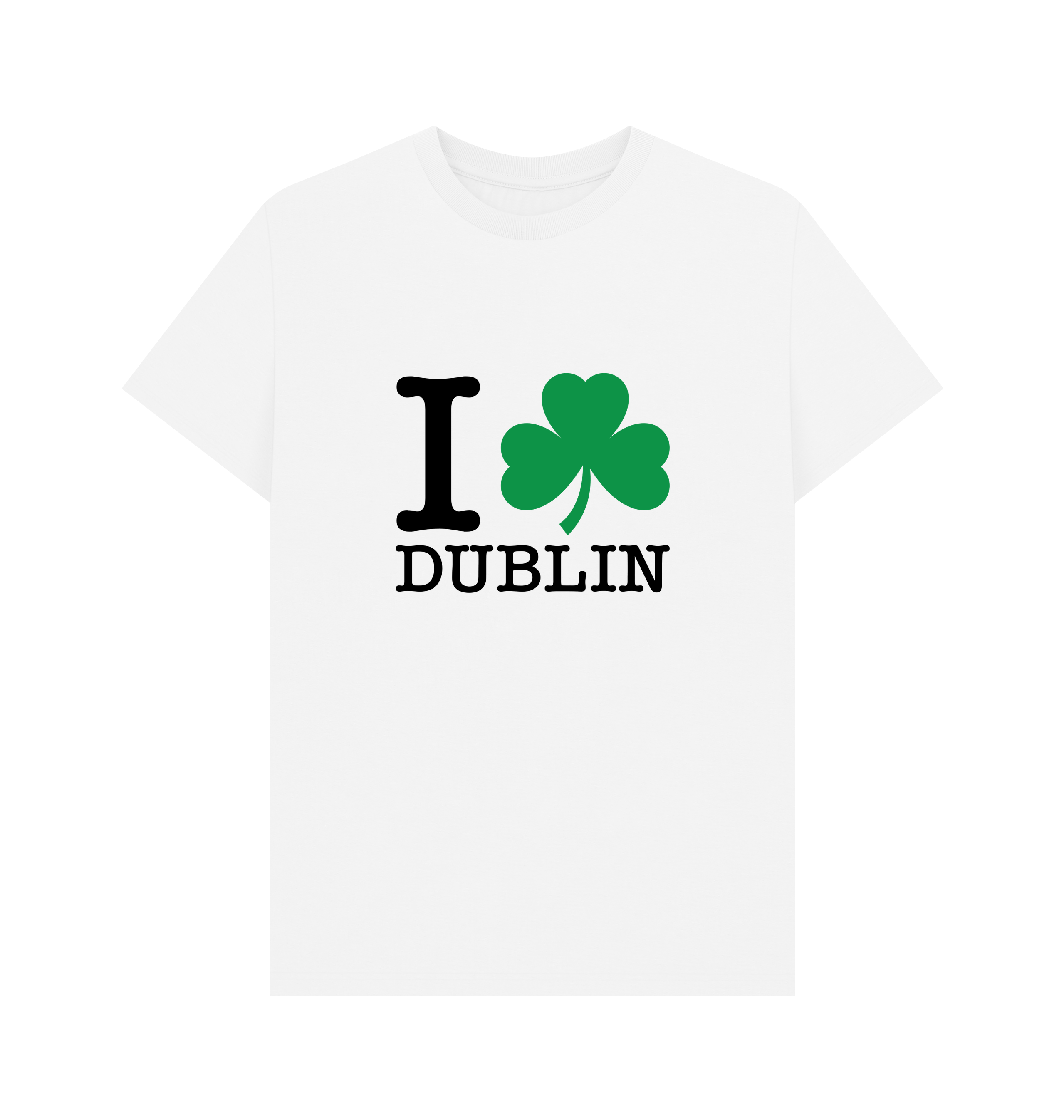 White Printed T-shirt Front