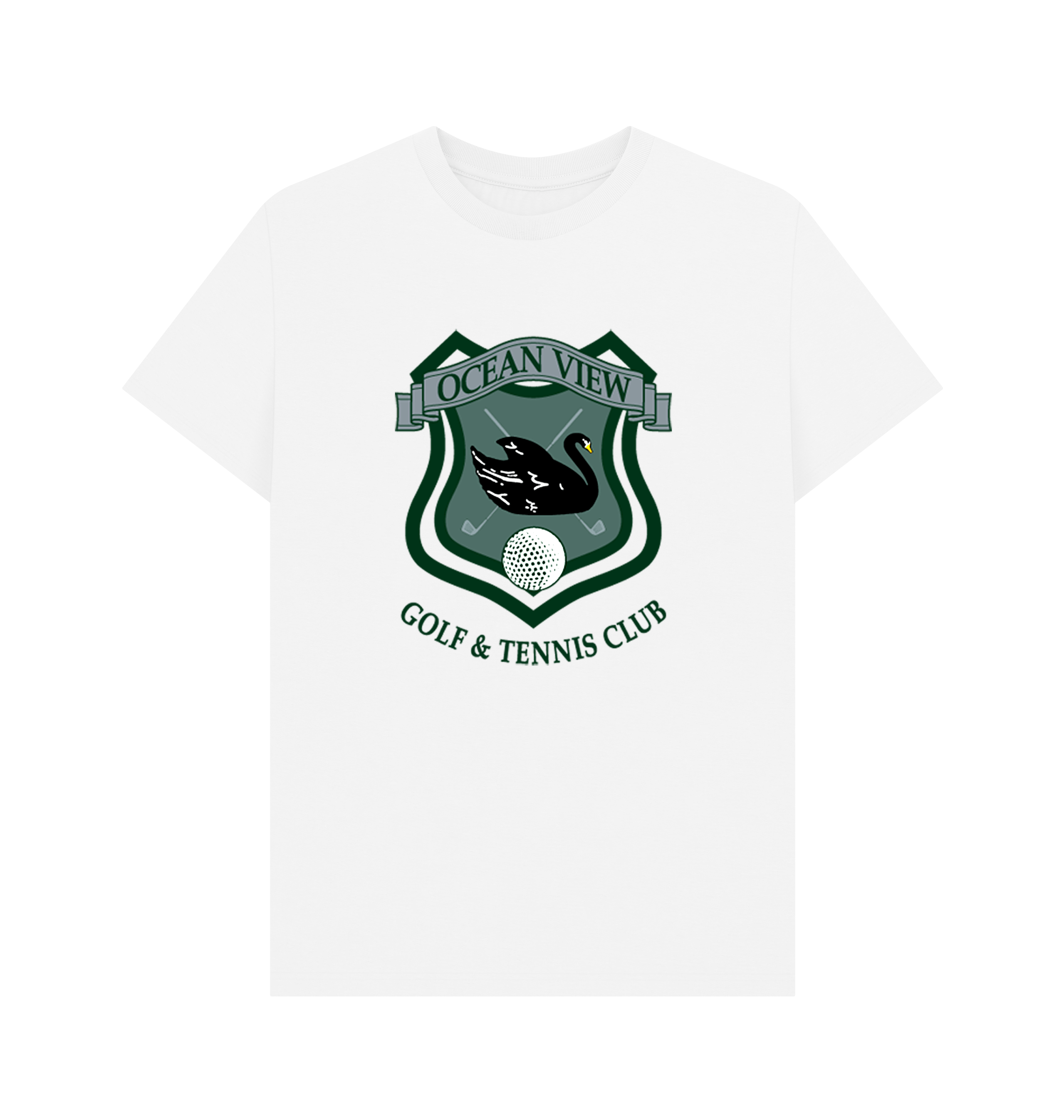 White Printed T-shirt Front