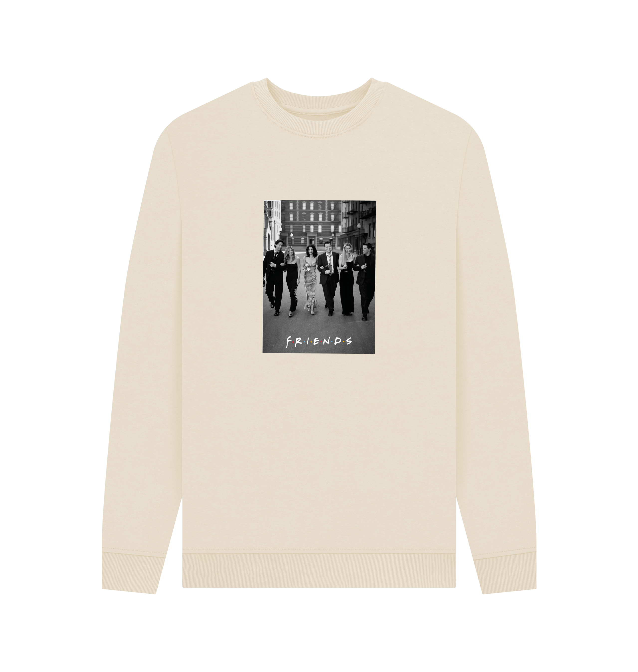 Oat Printed Sweater Front