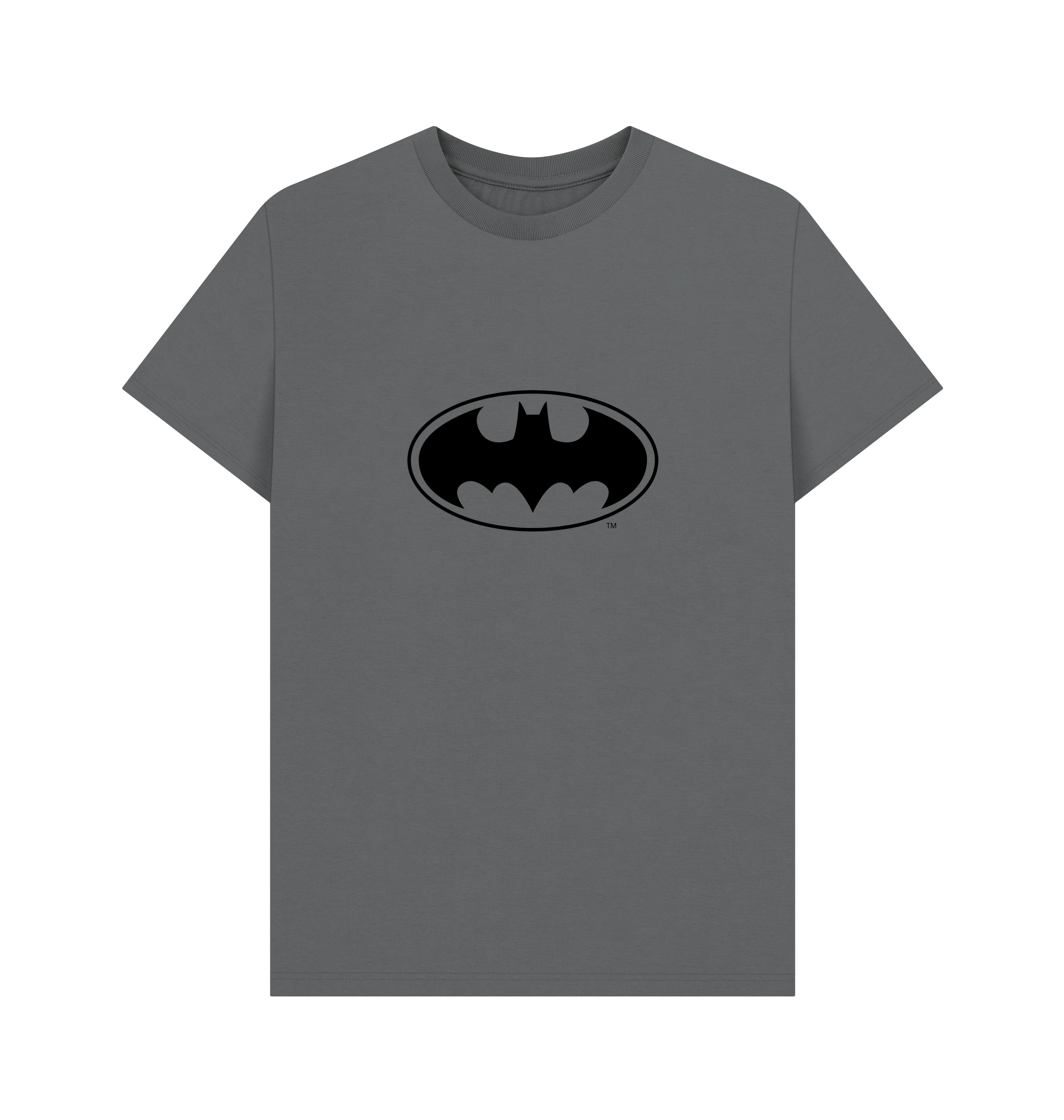 Slate Grey Printed T-shirt Front