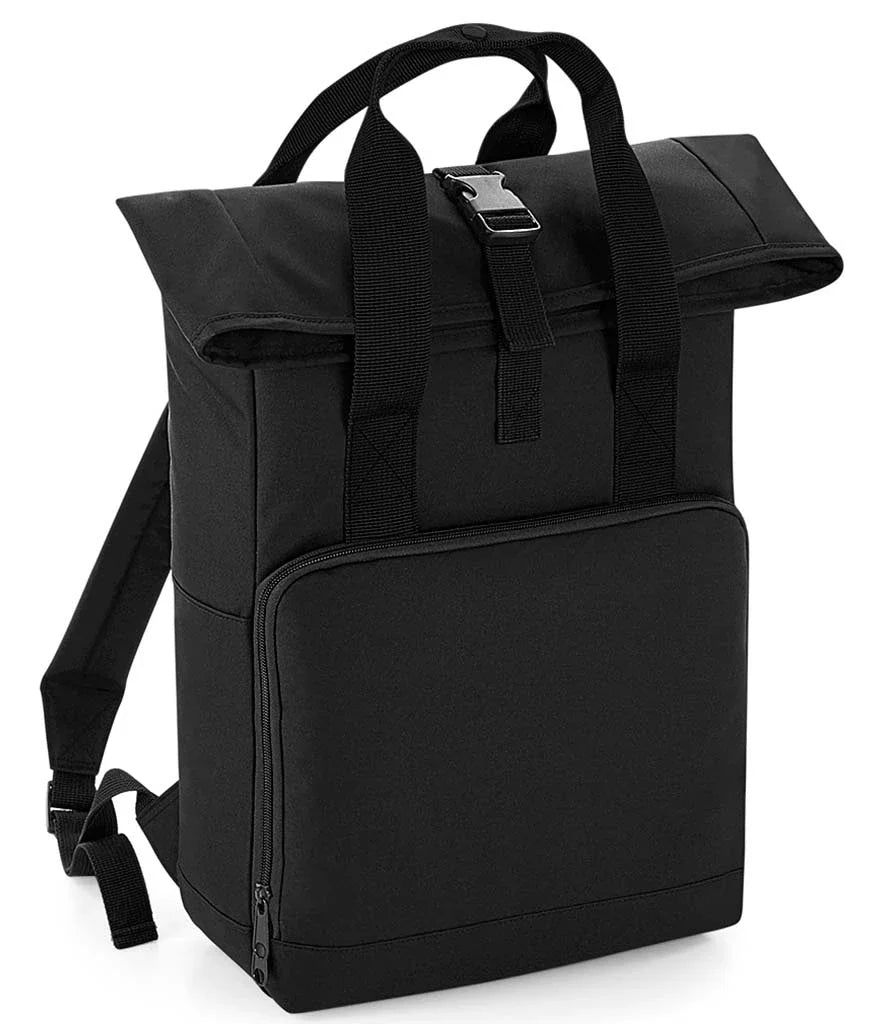 Recycled Twin Handle Roll-Top Backpack