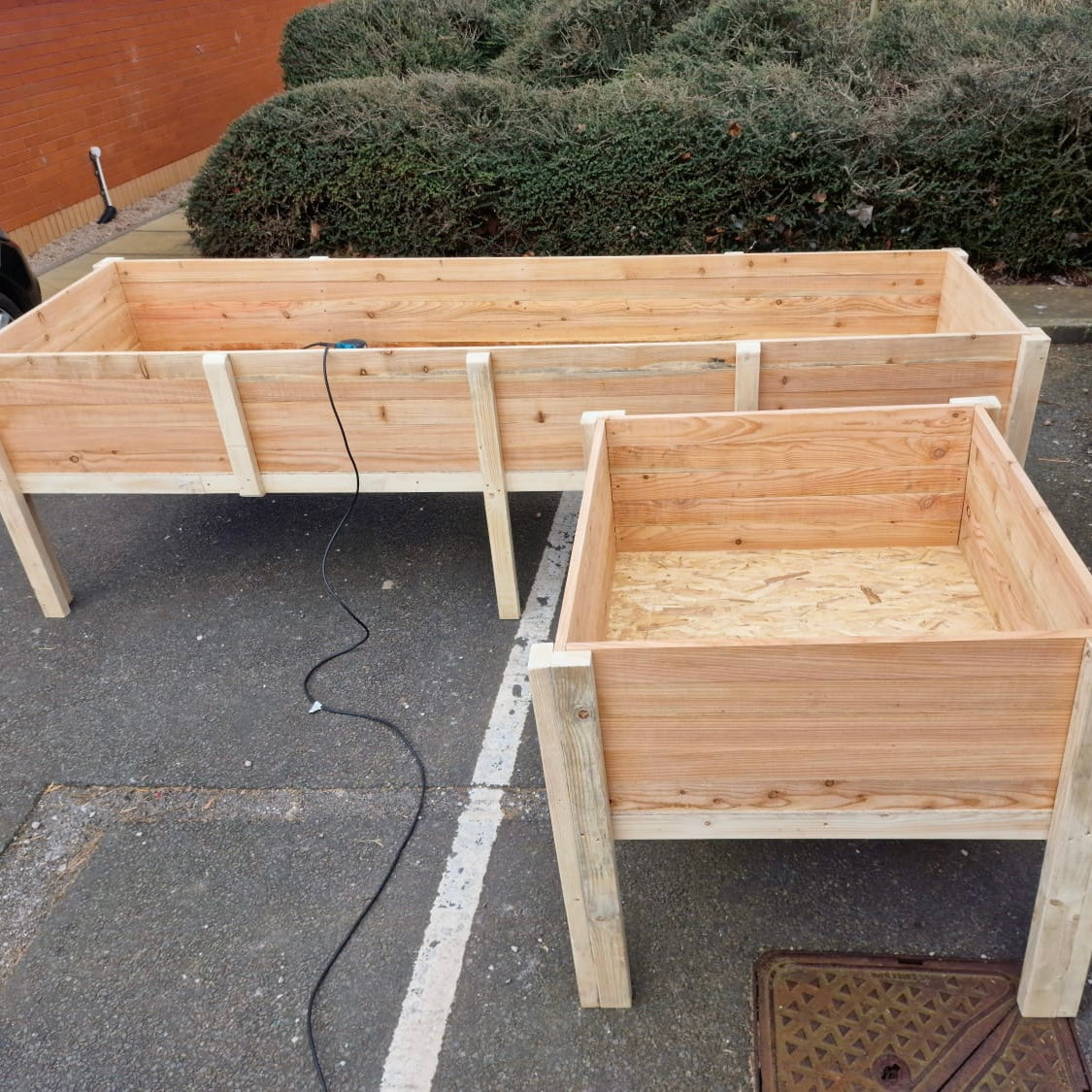 Giant Scaffold Planters