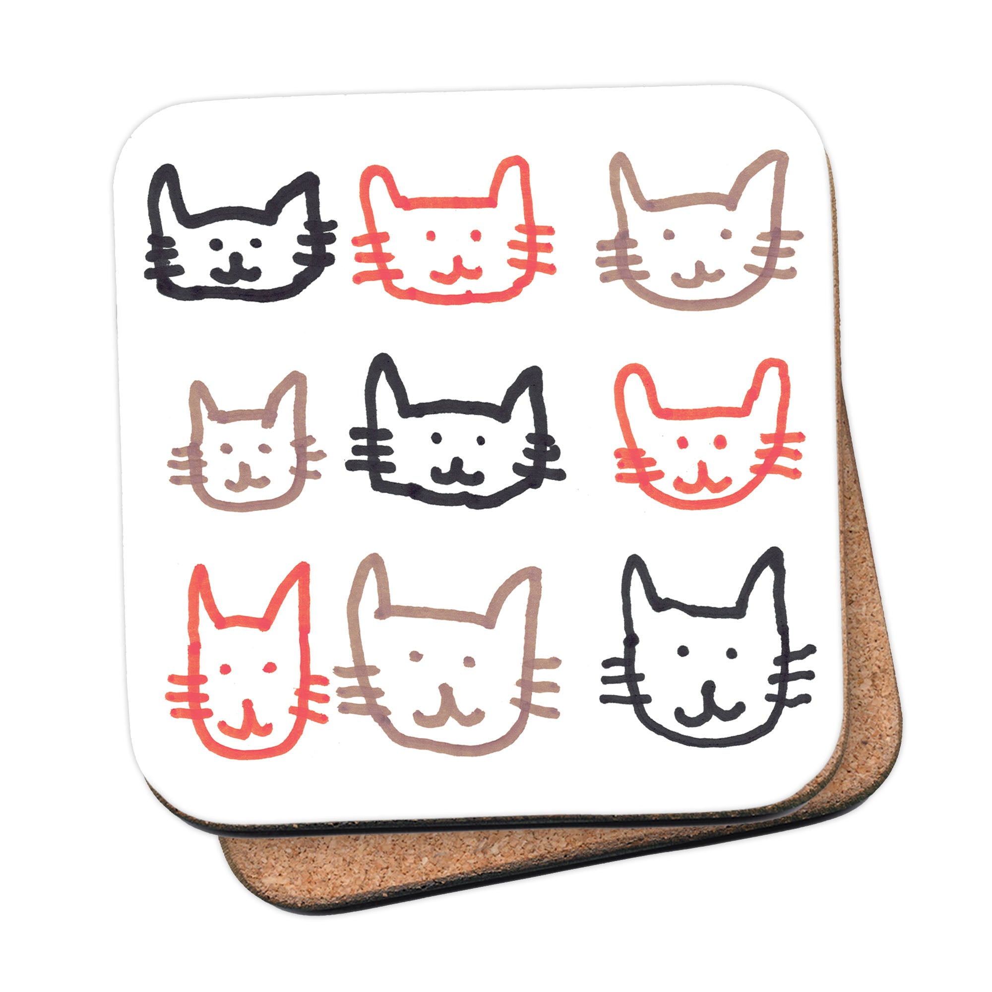 Kitty Cat by Sophia Gordon Coaster