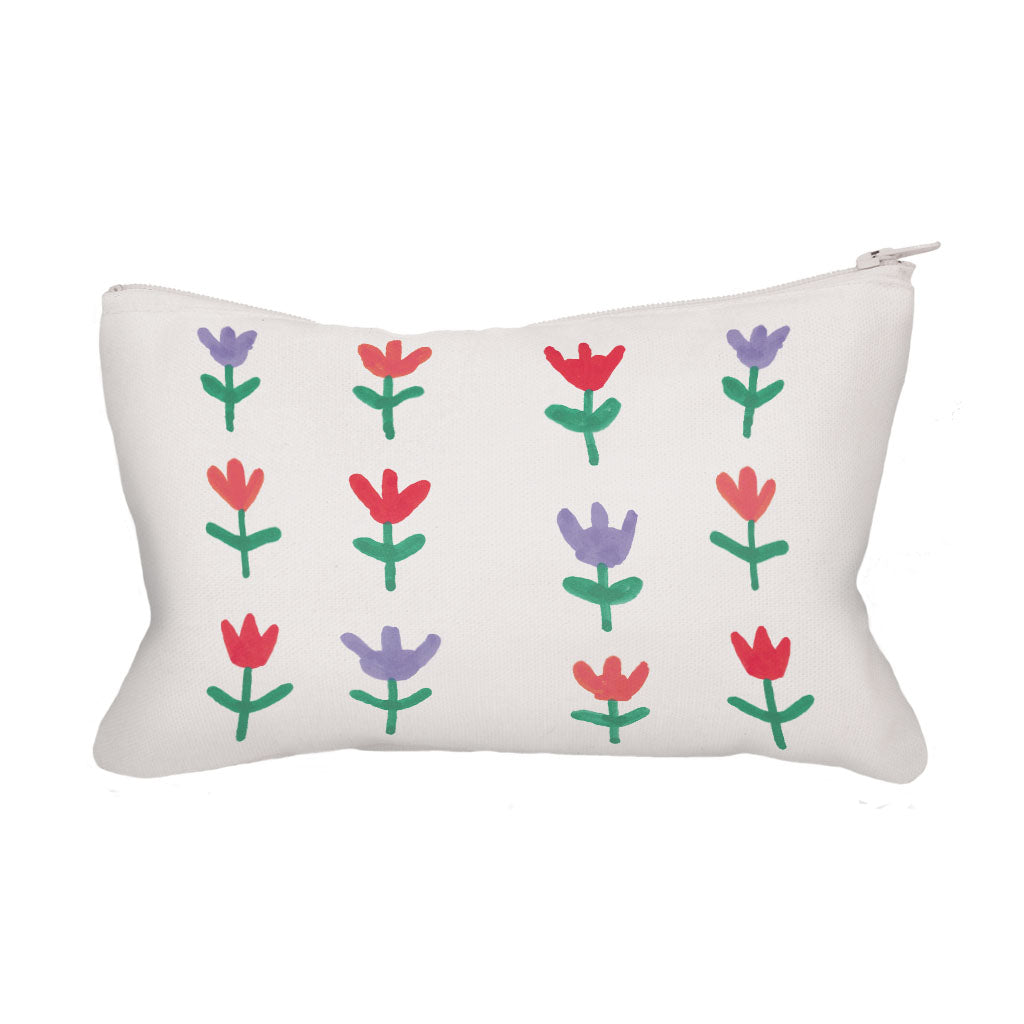 Spring Tulips by Sophia Gordon Fabric Pencil Case
