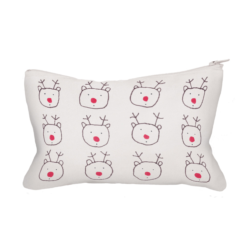 Reindeer Friends by Sophia Gordon Fabric Pencil Case