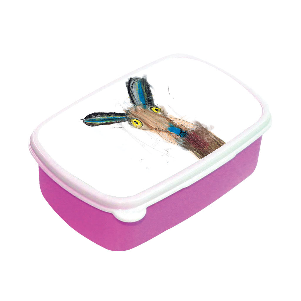Hare by Johnny Carroll-Pell Lunch Box