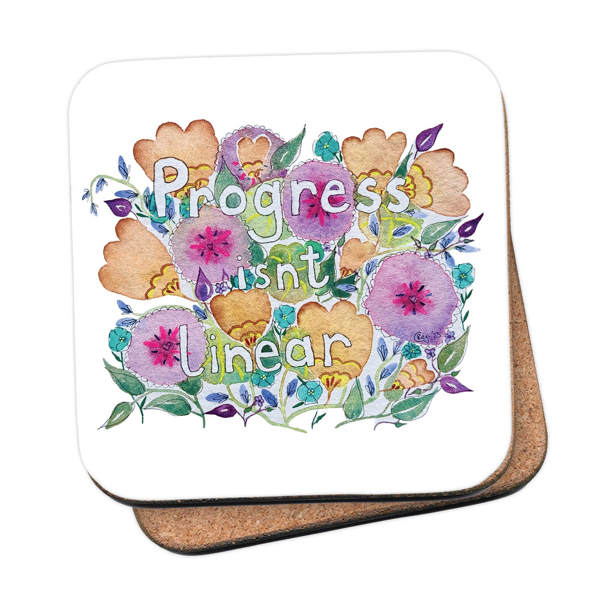 Progress Isn't Linear by Badibidu Coaster