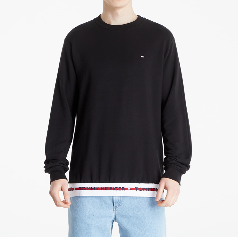 TOMMY HILFIGER Men's HWK Sweatshirt M Black