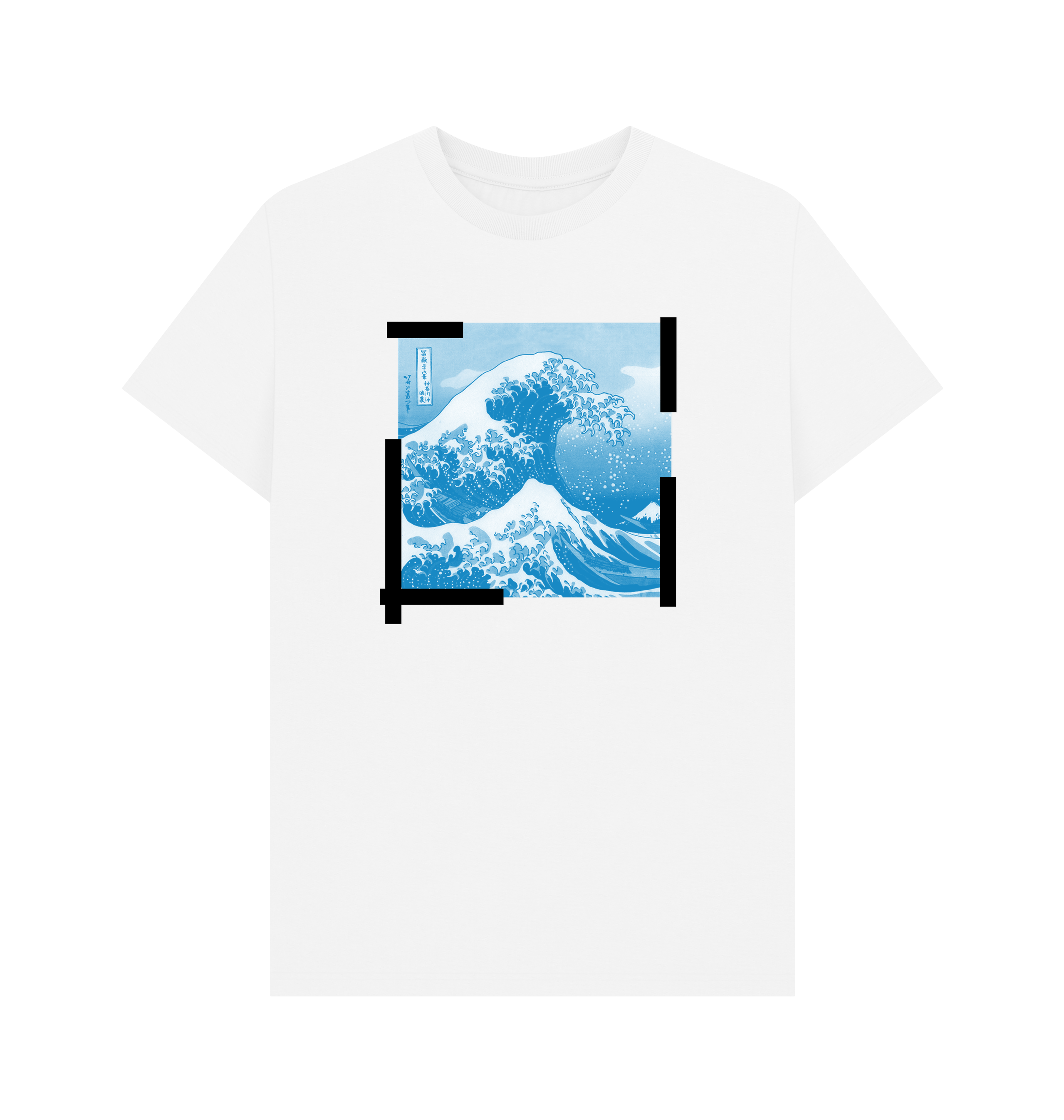 White Printed T-shirt Front