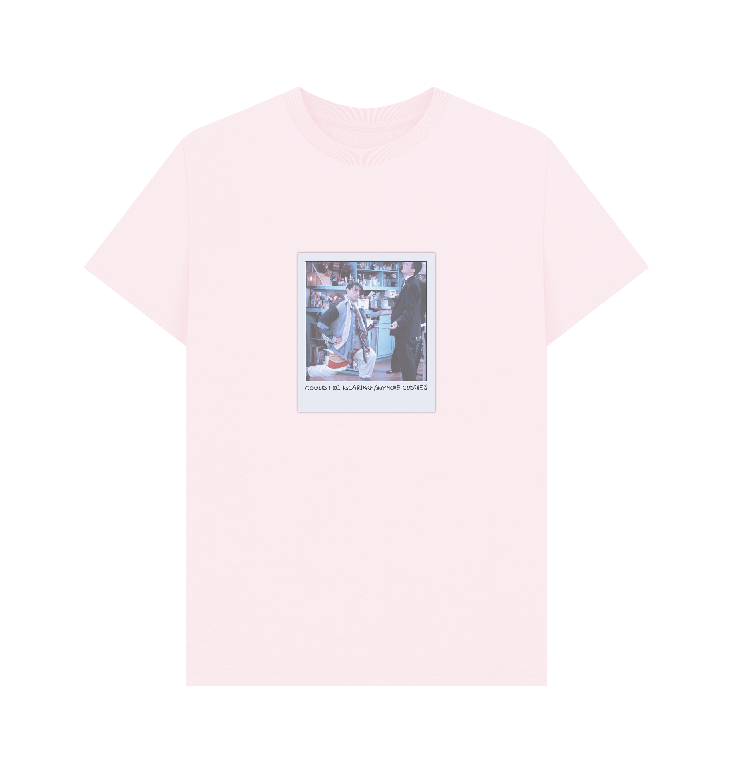 Pink Printed T-shirt Front