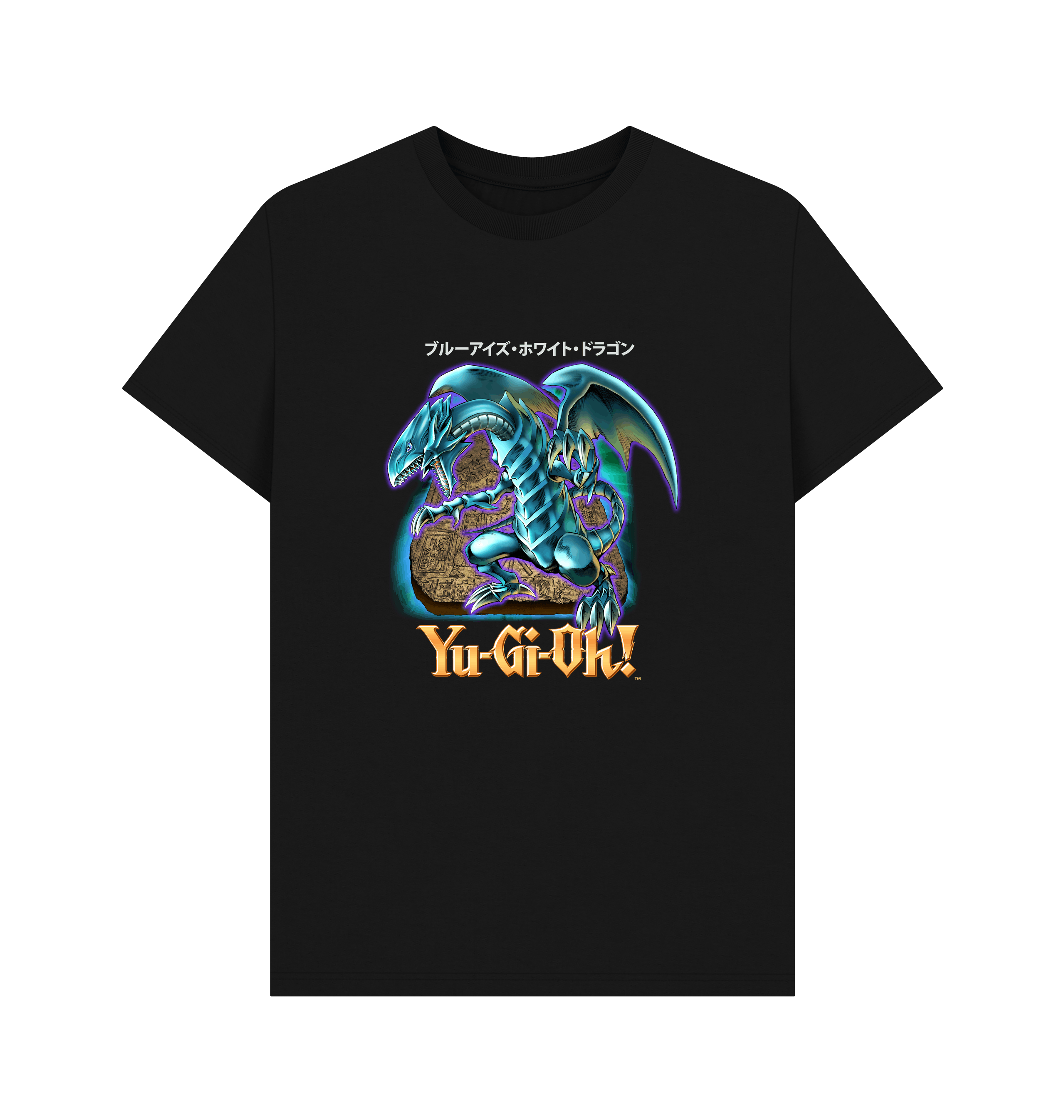 Black Printed T-shirt Front