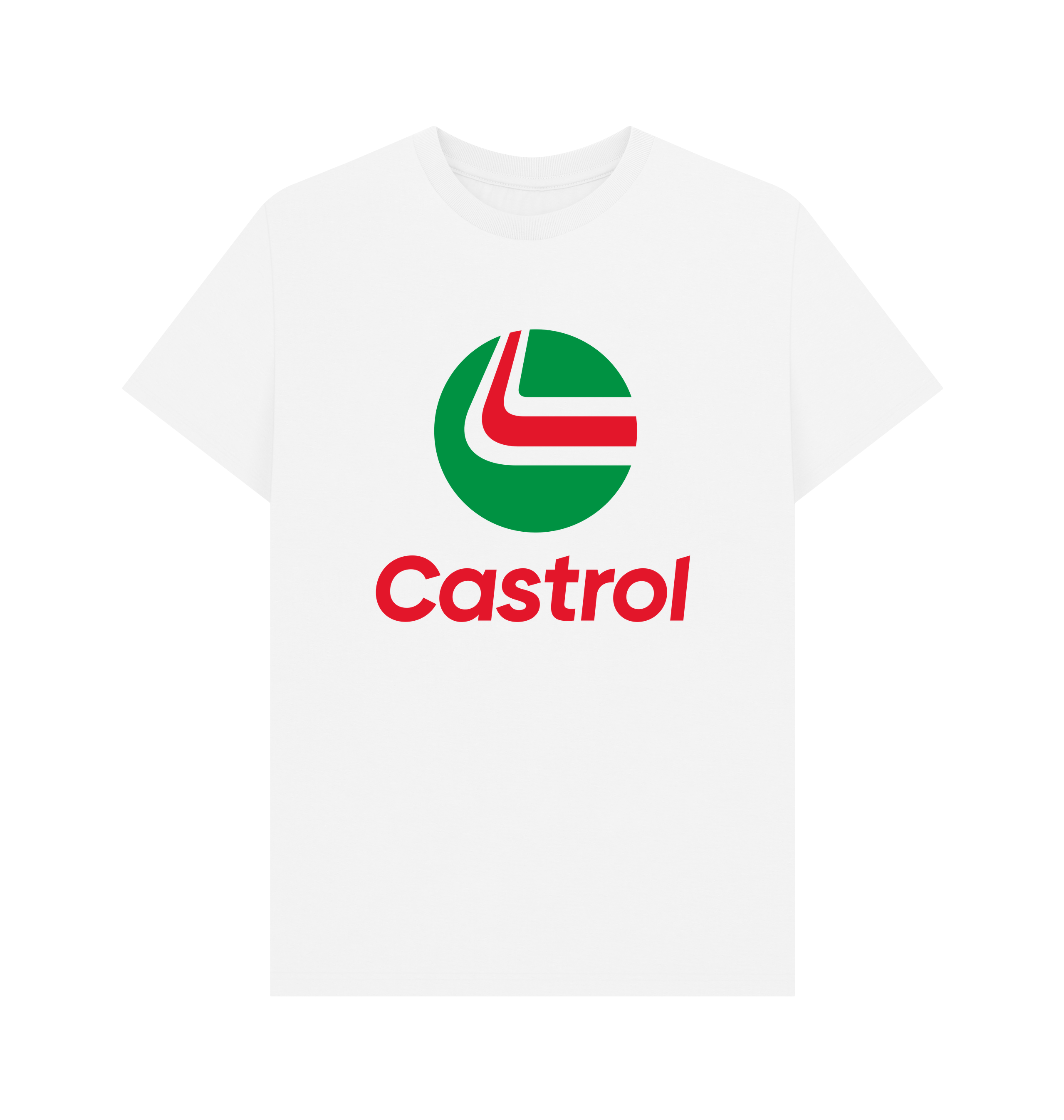 White Printed T-shirt Front