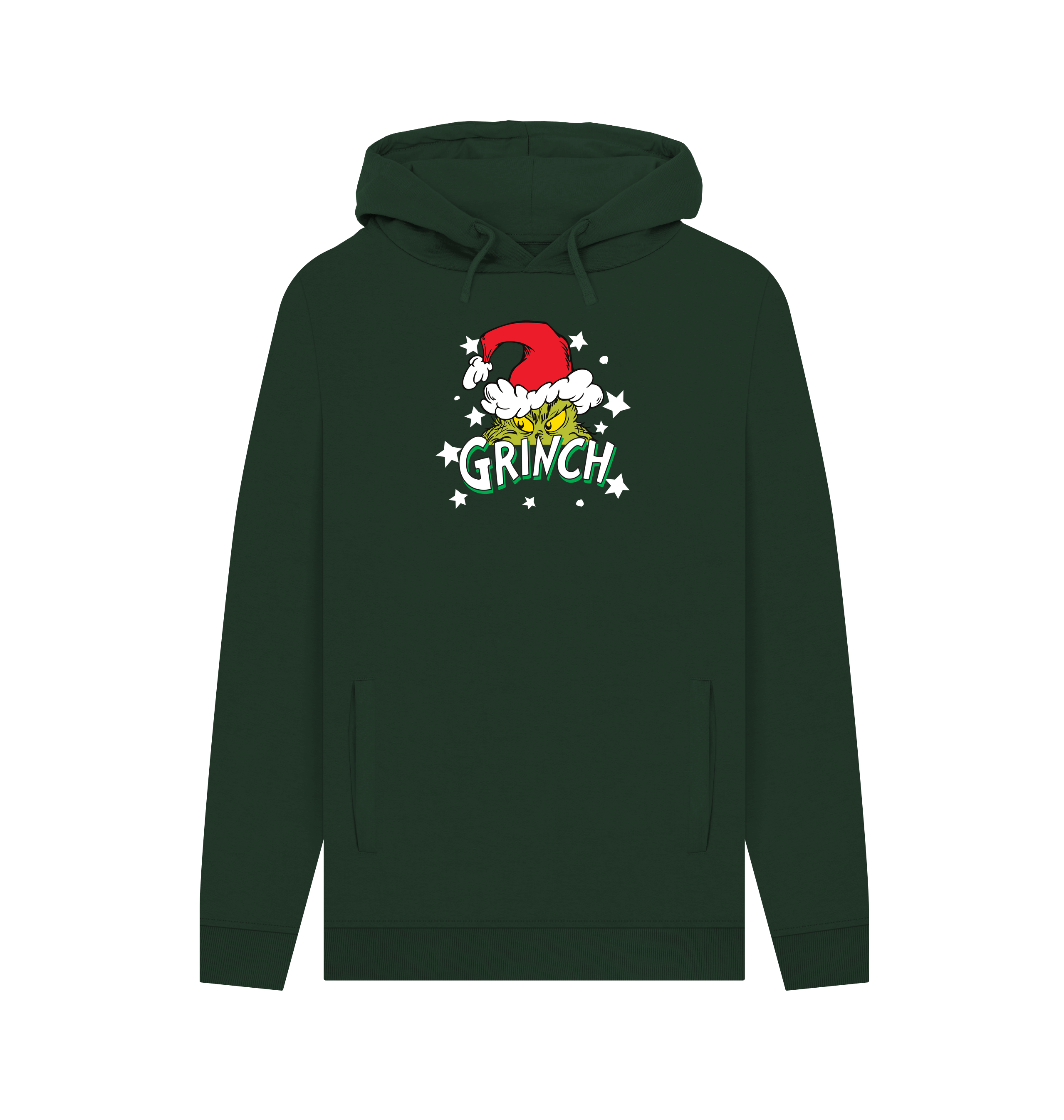 Evergreen Printed Hoody Front