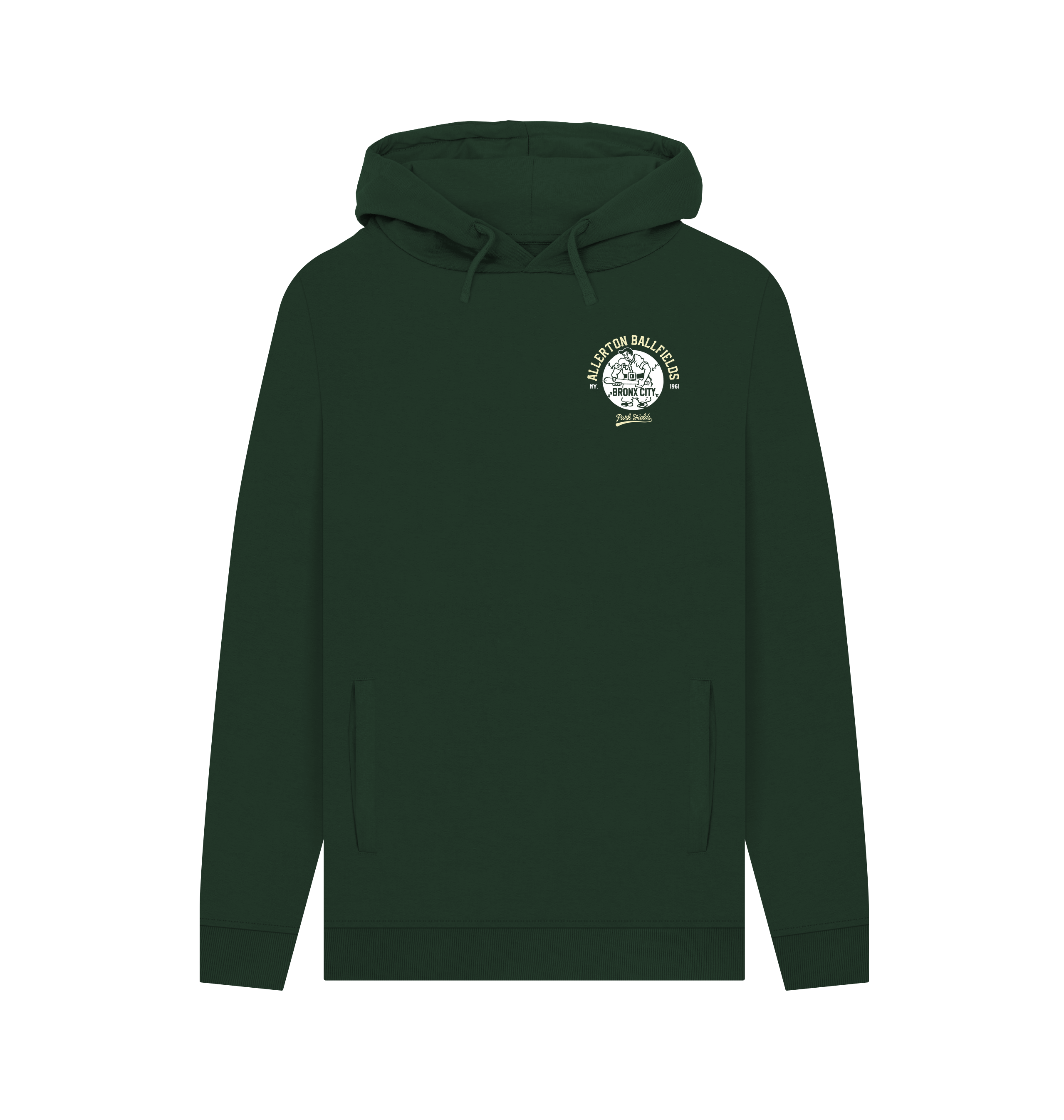 Evergreen Printed Hoody Front
