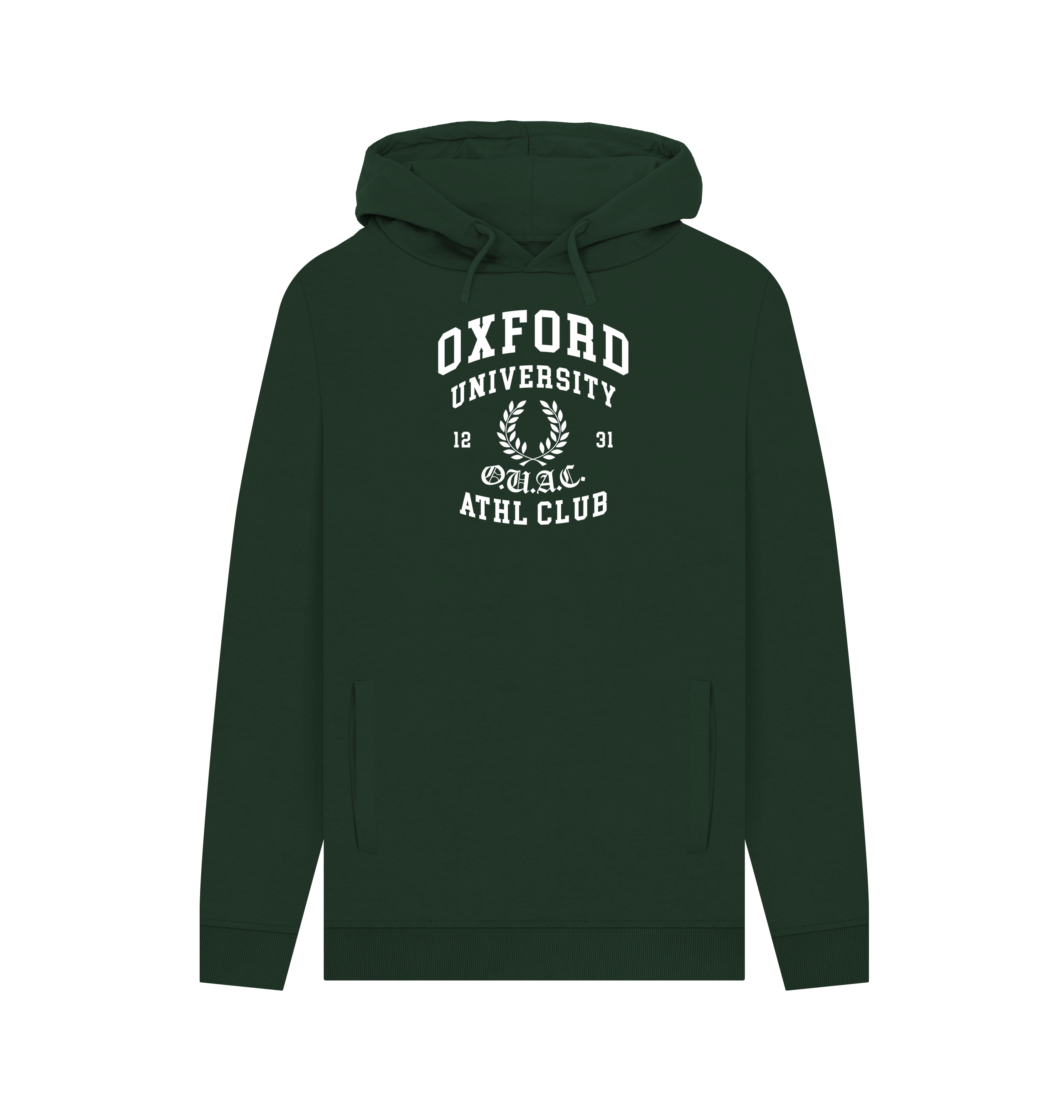 Evergreen Printed Hoody Front