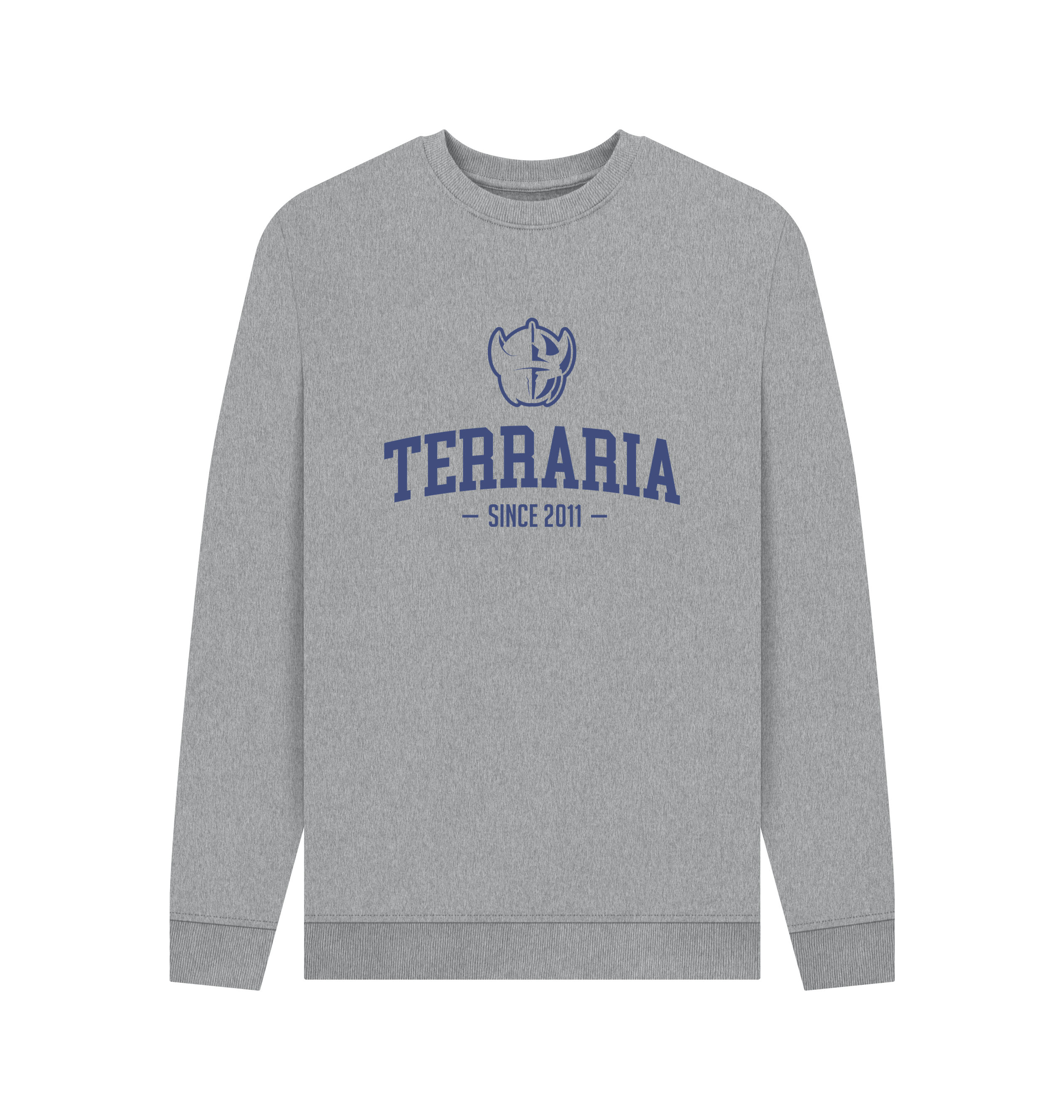 Light Heather Printed Sweater Front