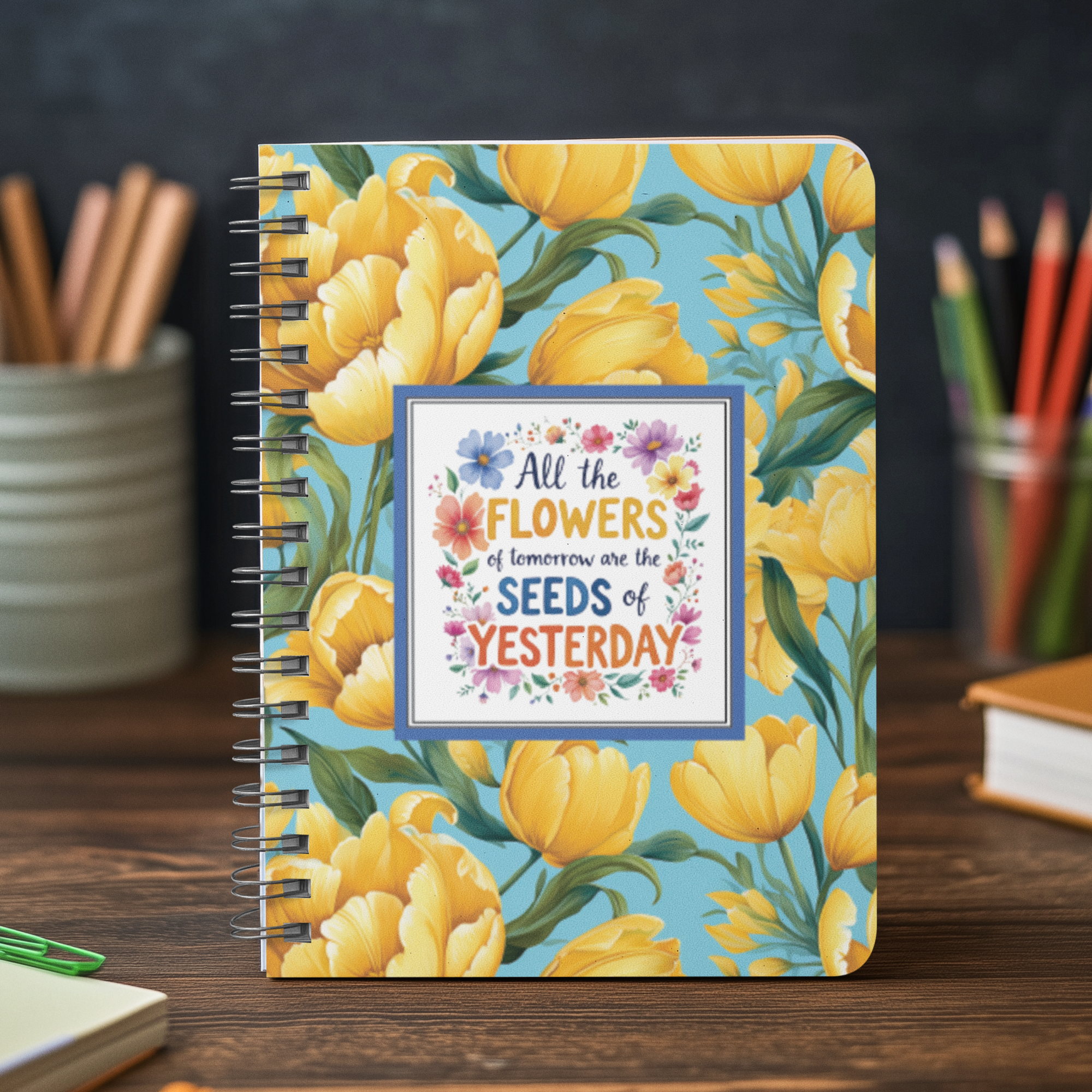 The Flowers of Today A5 Notebook
