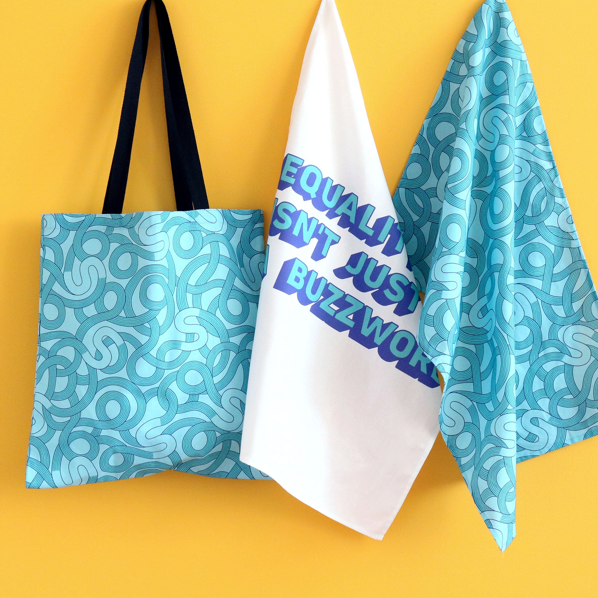 Equality Isn't Just A Buzzword Cotton Tea Towel