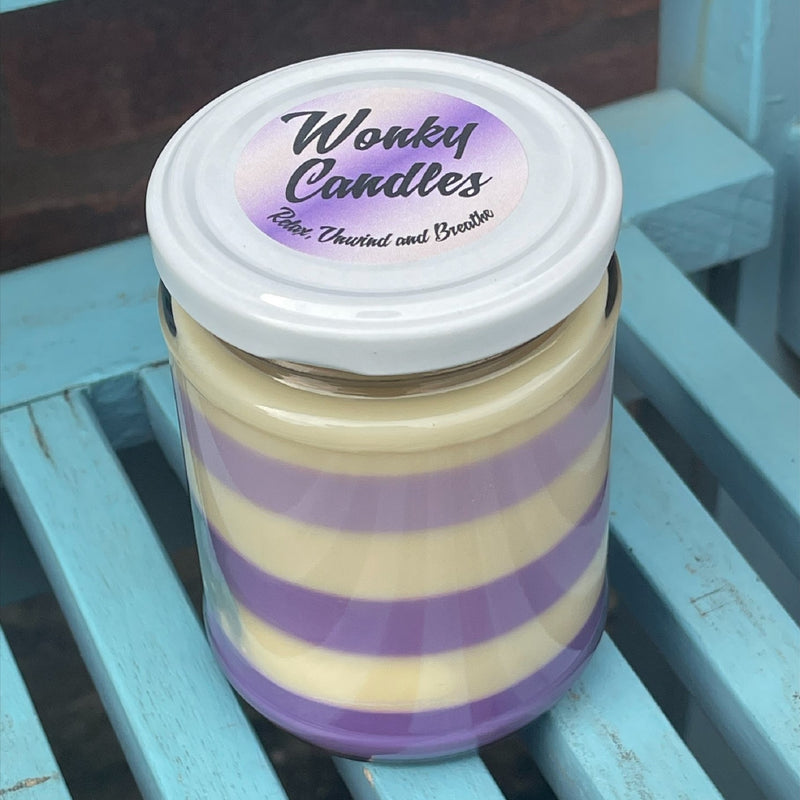 Relax, Unwind, Breathe Candle by Wonky Candles