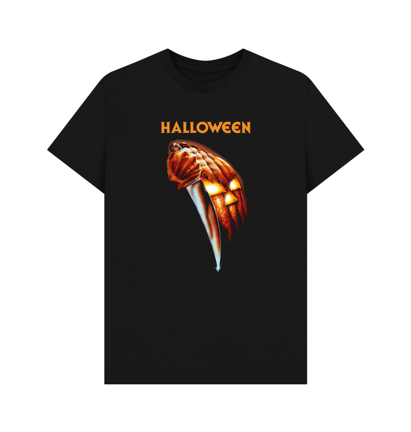 Black Printed T-shirt Front