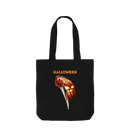 Black Printed Bag Front