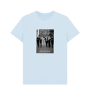 Sky Blue Printed T-shirt Front