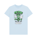 Sky Blue Printed T-shirt Front