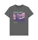 Slate Grey Printed T-shirt Front