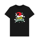 Black Printed T-shirt Front