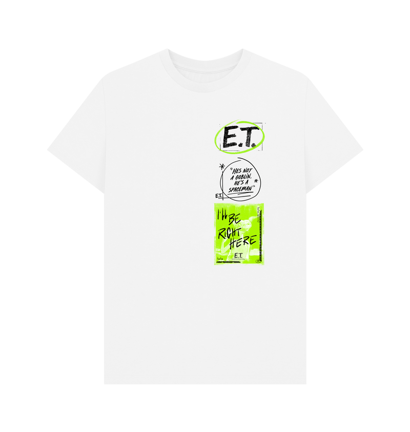 White Printed T-shirt Front