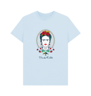 Sky Blue Printed T-shirt Front