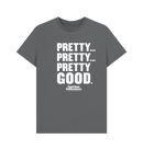 Slate Grey Printed T-shirt Front