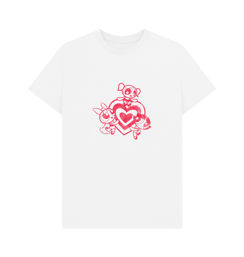 White Printed T-shirt Front