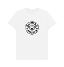 White Printed T-shirt Front
