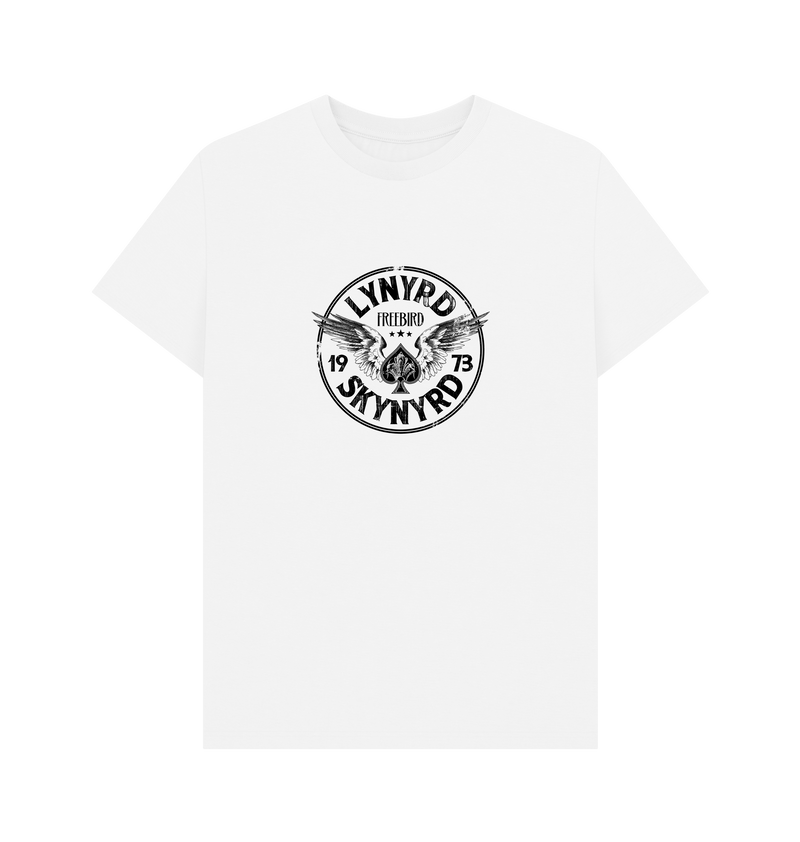 White Printed T-shirt Front