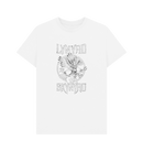 White Printed T-shirt Front