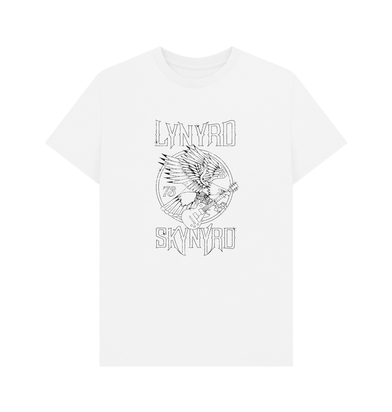 White Printed T-shirt Front