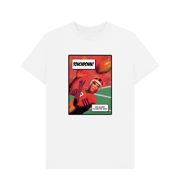 White Printed T-shirt Front