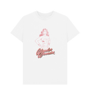 White Printed T-shirt Front